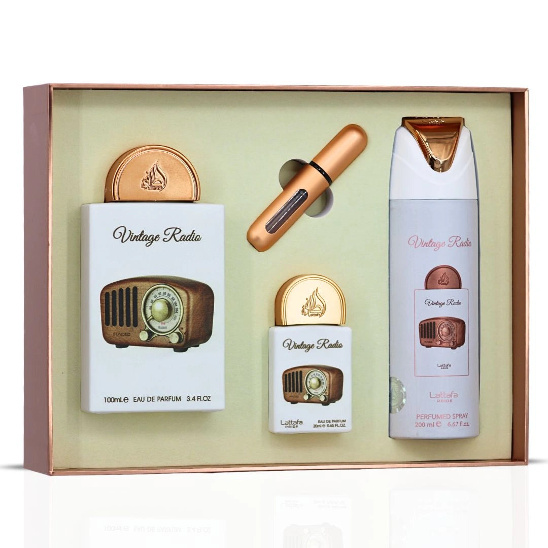 Lattafa Pride - Vintage Radio - Gift Set