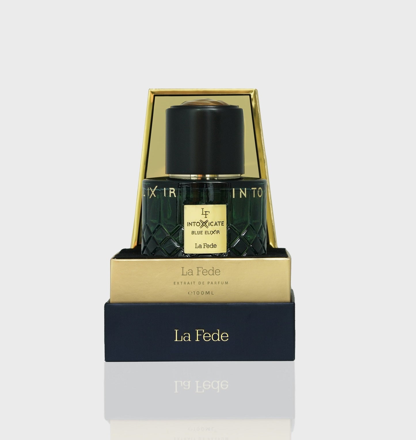 LA FEDE INTOXICATE BLUE ELIXIR 100 ML EAU DE PARFUME SPRAY FOR MEN