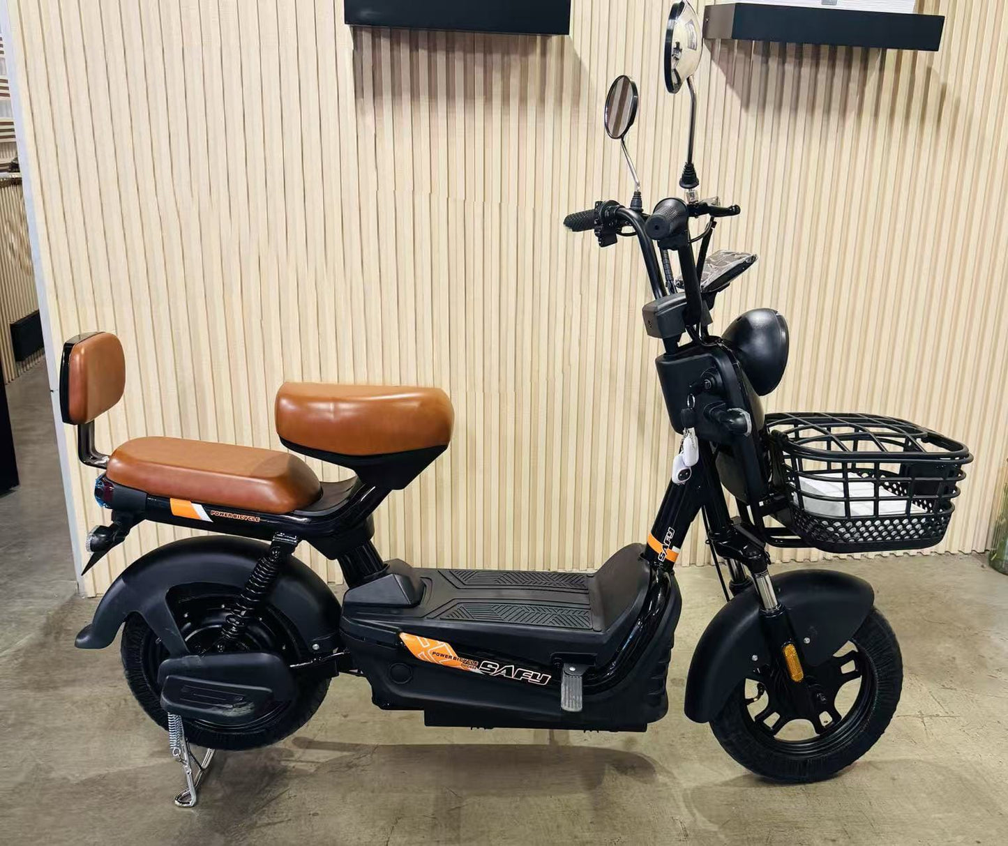 48V Electric Bike | 100km Range E-Bike for Adults & Teens | 40km/h, Dual Seat, Pedal Assist