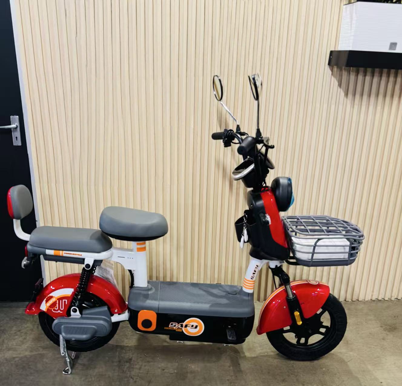 48V Electric Bike | 100km Range E-Bike for Adults & Teens | 40km/h, Dual Seat, Pedal Assist