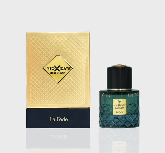 LA FEDE INTOXICATE BLUE ELIXIR 100 ML EAU DE PARFUME SPRAY FOR MEN