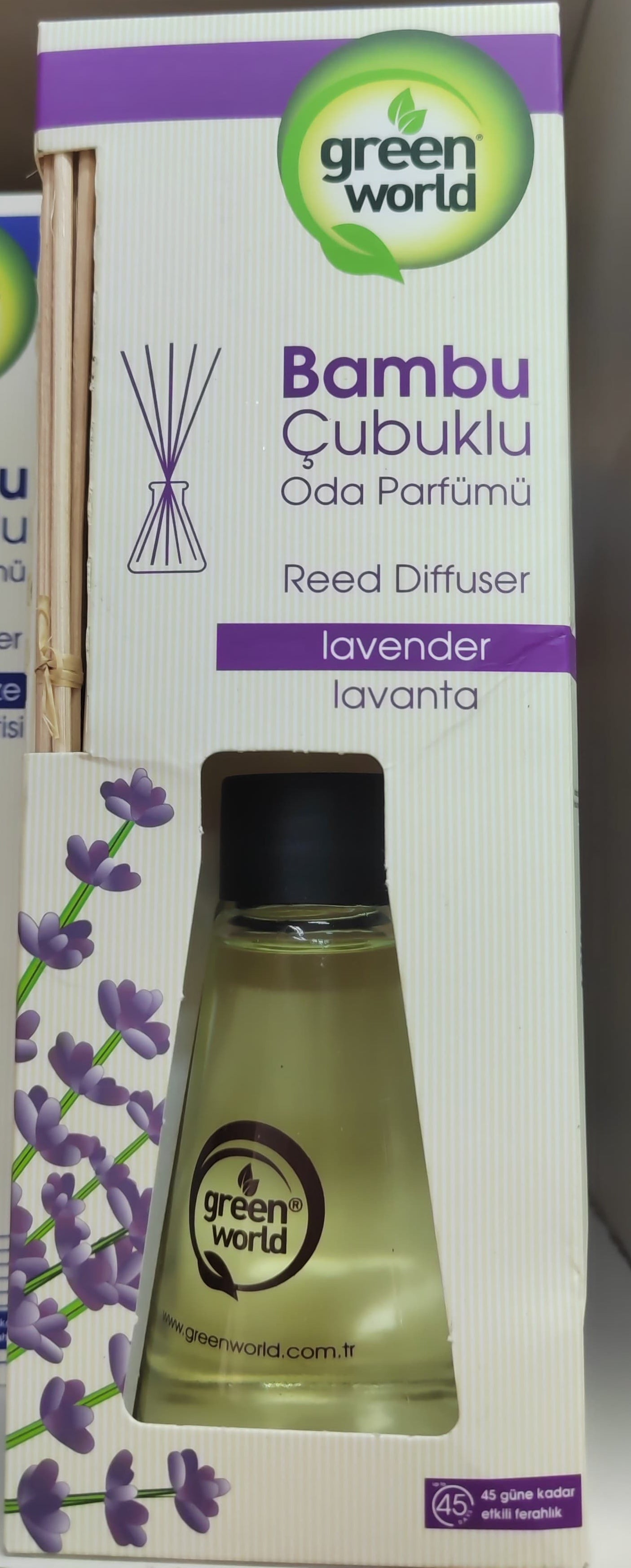 Green World Reed Diffuser Lavender 75 ml